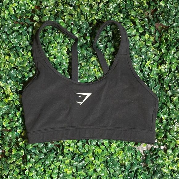 Gymshark Black Sports Bra Size XS - Picture 1 of 2